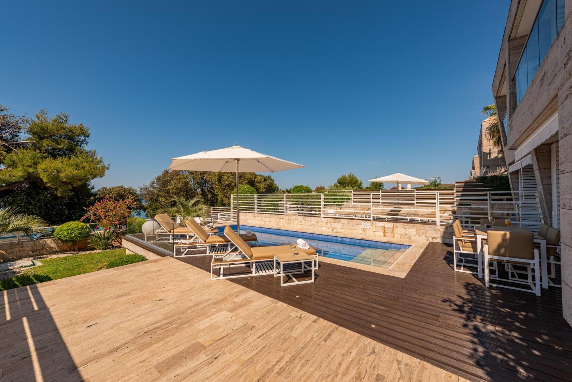 Villa Oleander Zadarvillas Petrcane Eksteriør billede
