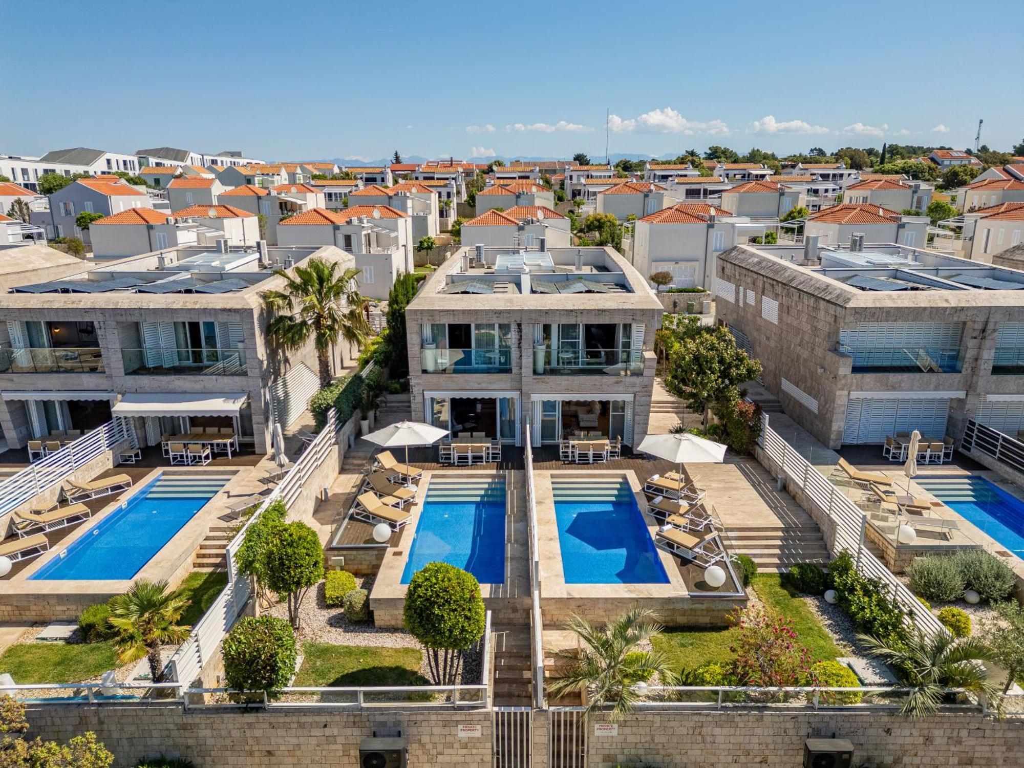 Villa Oleander Zadarvillas Petrcane Eksteriør billede