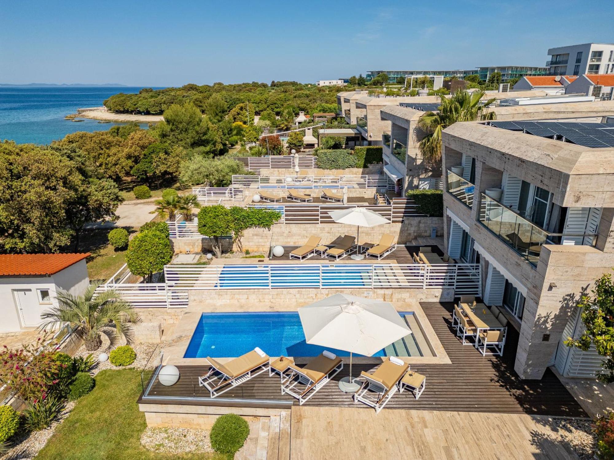 Villa Oleander Zadarvillas Petrcane Eksteriør billede